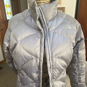 Womens Silver The Northface Aconcagua Jacket